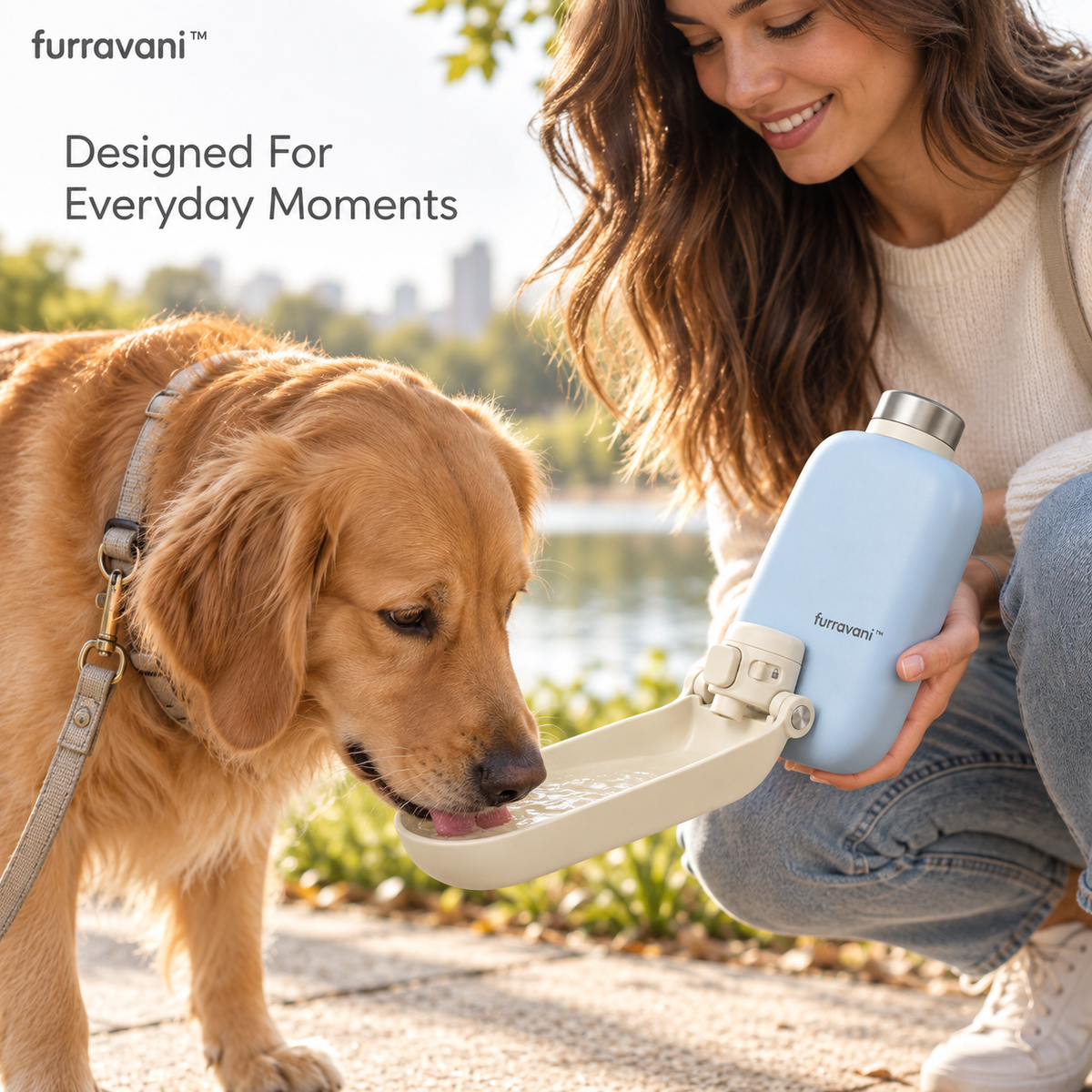furravani™ Foldout Water Bottle