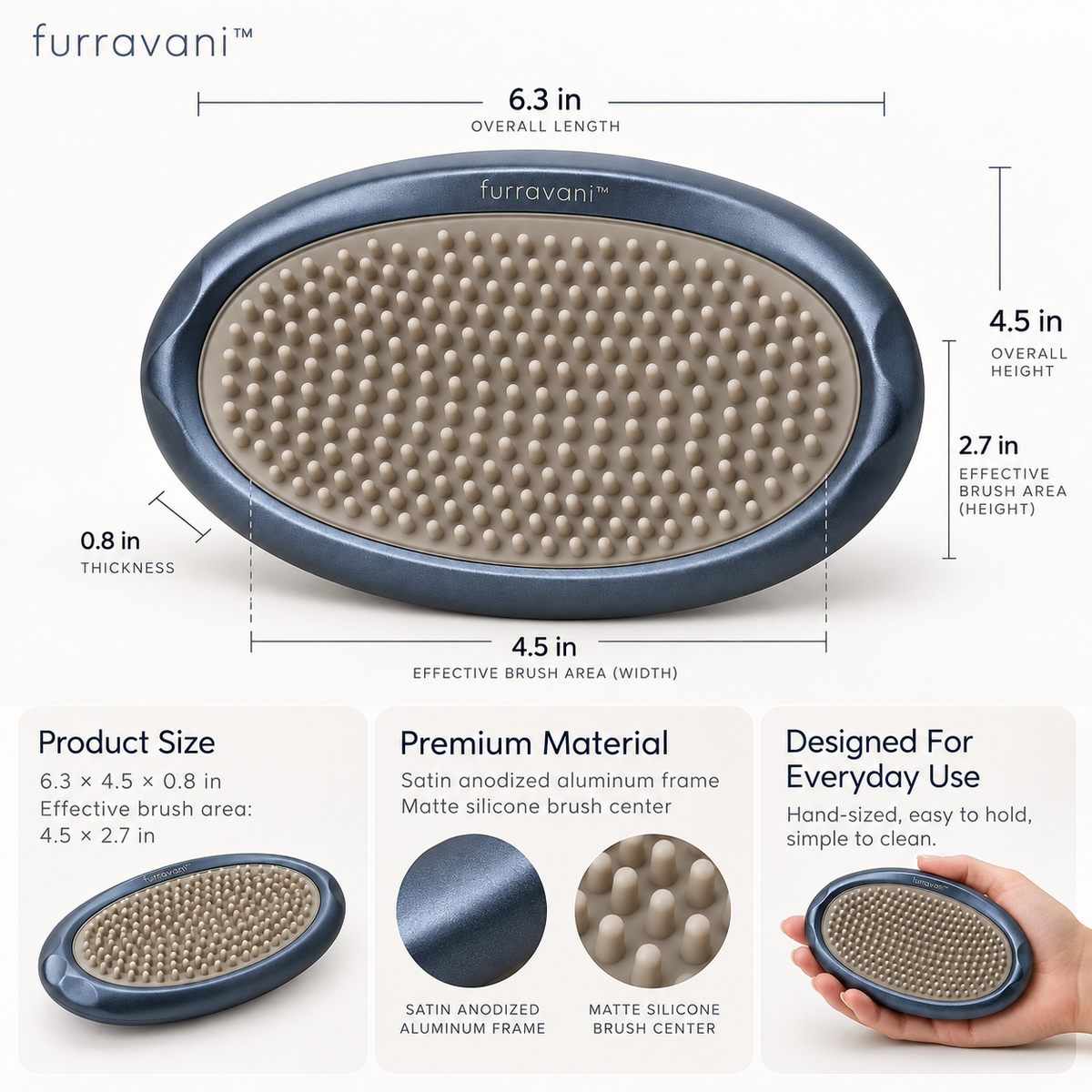 furravani™ Flex Frame Brush