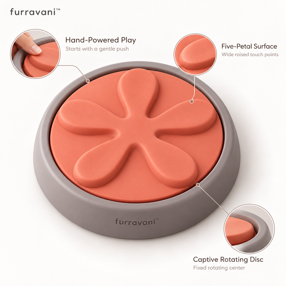 furravani™ Petal Play Wheel
