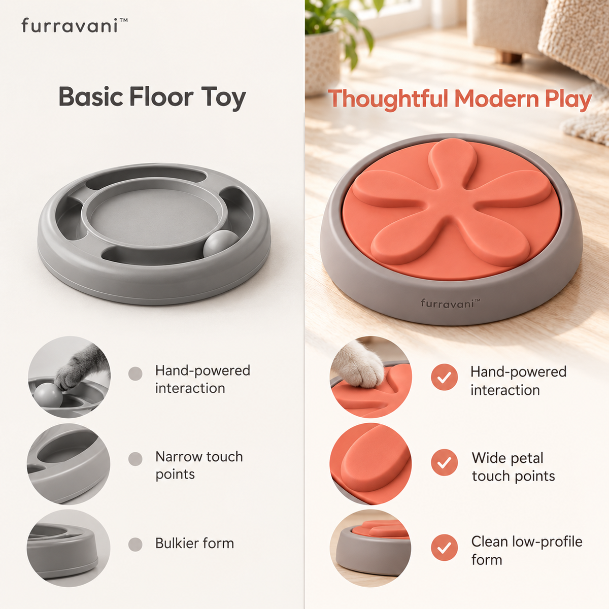 furravani™ Petal Play Wheel