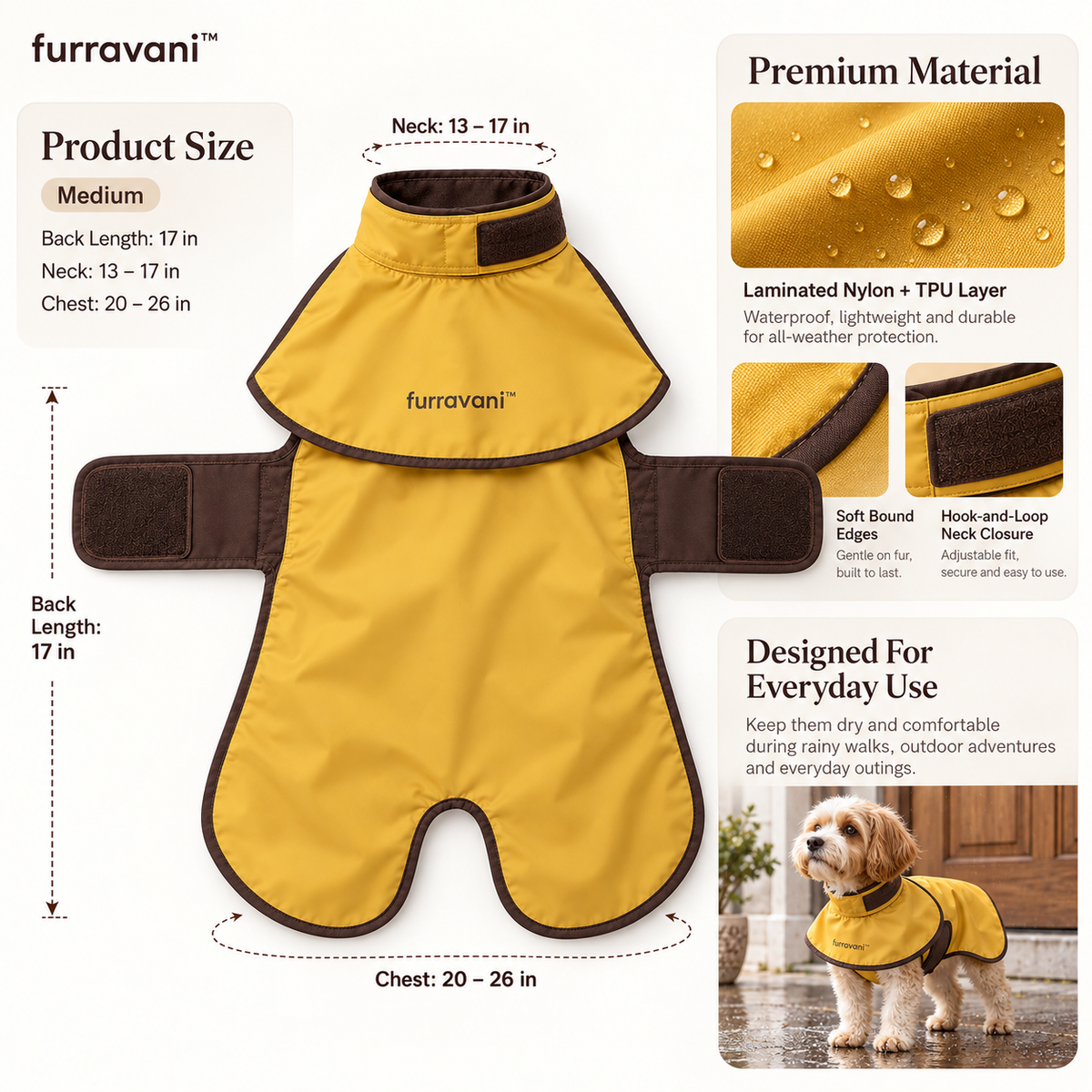 furravani™ Layered Rain Cape